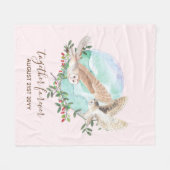 BUDGET新婚カスタムウェディングギフトフール フリースブランケット (正面(横))