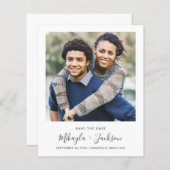 Budget日付のミニマルなスクリプトを写真で保存 (正面/裏面)