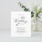 BUDGET書道エレガント写真QRコード結婚の (スタンド正面)