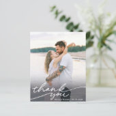 Budget書道スクリプト結婚の写真ありがとう (スタンド正面)