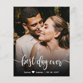 Budget書道スクリプト結婚の写真ありがとう
