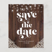 BUDGET木製ストリングライトレース日付の保存紙 チラシ (正面)