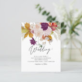 BUDGET梅素朴生姜イチジク結婚式の招待 (スタンド正面)