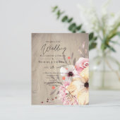 BUDGET梅素朴生姜イチジク結婚式の招待 (スタンド正面)