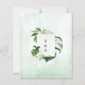 BUDGET熱帯緑モダン園結婚の誘致 (裏面)