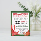 BUDGET父の日フォトシーフードパーティの招待状 (スタンド正面)