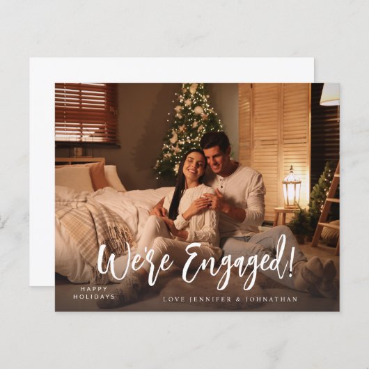 Budget私たちはミニマル婚約したリストH写真2 (正面/裏面)