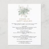 Budget結婚のCovid 19 Safety Folids Enclosure (正面)