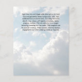 BUDGET結婚式招待状 – ホワイトローゼスシルバー (裏面)