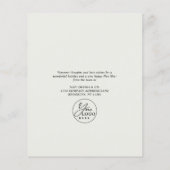 BUDGET脱帽あなたへの雪だるまホワイトカンパニーロゴ (裏面)