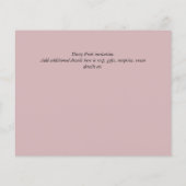 BUDGET葬儀記念招待状生活お祝い (裏面)