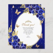 BUDGET金ゴールド王室のブルーバタフライキンセニェラ写真 (正面/裏面)