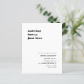 BUDGET はっきりした Monogramカジュアル写真結婚の (スタンド正面)