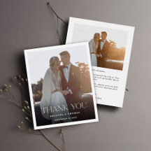 Budget エレガント Photoモダン結婚's Thank You