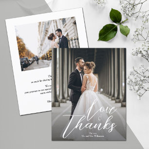 Budget エレガント Scriptの結婚写真 チラシ