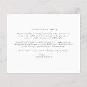 BUDGET クラシックMr.Mrs. Photo Collage's 結婚. (裏面)