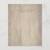 BUDGET ナチュラルアース ラスティック ウッドランド リーフ (裏面)