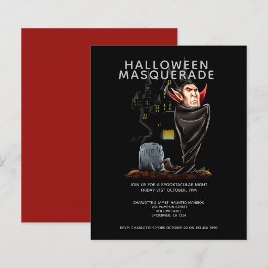 BUDGET ハロウィン・マスカレード カウント・ドラキュラの墓 (正面/裏面)