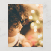 BUDGET パーソナライズされた Four Photo Christmas Card (裏面)