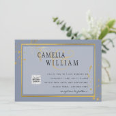 BUDGET フォト ウェディング 招待状 Save the Date (スタンド正面)