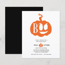 BUDGET ミニマリスト BOO ハロウィン パーティー