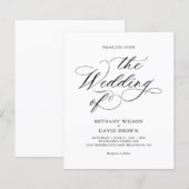 BUDGET ミニマル Blackエレガント Kwrithl結婚's (正面/裏面)