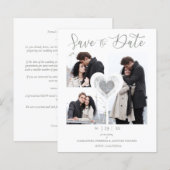 Budget モダンハート3 Photos Romantic 結婚's (正面/裏面)