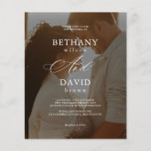 BUDGET モダン 2エレガント Arch Photo QRコード結婚s (正面)