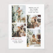 BUDGET モダン 5 Photo Red Merry Christmas Arch (裏面)