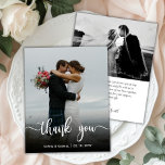 Budget モダン Full Photo's 結婚 Thank You Flyer チラシ<br><div class="desc">Budget モダン Scriptの結婚1枚の写真ありがとう低い予算の手頃チラシ。スタイリッシュ結婚モダン感謝していは写真の白い色の手書きタイポグラフィフォントで文字オーバーレイ「Thank You」のスクリプトで前面に完全な垂直写真を搭載した紙テンプレート。バックの横の写真とメッセージ感謝していのテンプレート。***ご注意！***予算紙/チラシは紙薄。封筒が含まれていない***紙をより厚い紙にアップグレードする***はがき： https://www.zazzle.com/modern_hand_lettered_wedding_photo_thank_you_postcard-239089626384296356伝統的 Cardstock with Envelopes: https://www.zazzle.com/modern_hand_lettered_wedding_photo_thank_you_card-256357026331958674名前をカスタムするをパーソナライズし感謝していてメッセージを表示する。ノートもしを手書きしたい場合は、サンプル文字を削除して宇宙を増やす。もしデザイ救済ンにお問い合わせ品連絡が必要だ！</div>