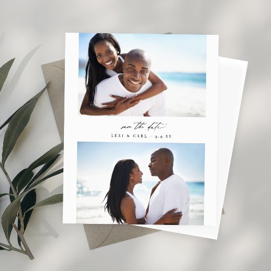 Budget モダン H Duo写真Save the Date