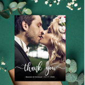 Budget モダン Handの書結婚写真あり ポストカード