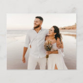 Budget モダン Photo結婚's Thank You (裏面)