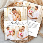 Budget モダン Photo Collageの結婚サンキューカード<br><div class="desc">予算モダンスクリプエレガントト3写真コラージュ結婚の感謝あなた低手頃予算シンカード。結婚スタイリッシュ感謝していのテンプレートは表向き3枚の写真と手書き書き文字やタイポグラフィのスワッシュテールフォント台本に白黒で書かれた「ありがとう」写真を掲載。名前の間の小さな愛のハートモチーフ。反対側に1枚の写真と事前に作られたメ感謝していッセージ。***ご注意！***予算紙/チラシは紙薄。***紙をアップグレードし、より太い紙を作成する。 *** https://www.zazzle.com/elegant_calligraphy_script_3_photo_collage_wedding_thank_you_card-256609348183141902 https://www.zazzle.com/elegant_calligraphy_script_3_photo_collage_wedding_thank_you_card-256345073749405930簡単を使用して名前を追加し、メッセージを感謝してい表示する。ノートもしを手書きしたい場合は、サンプル文字を削除して宇宙を増やす。もしデザイ救済ンターを連絡お願い！</div>