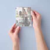 Budget モダン Photo Vertical 9結婚's チラシ (手)