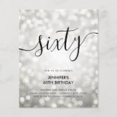 BUDGET モダン Silver Lights 60誕生日 チラシ (正面)