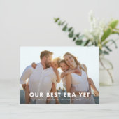Budget 最高の Era Yetミニマルシンプル Photo シーズンカード (スタンド正面)