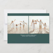 Budget 最高の Era Yetミニマルシンプル Photo シーズンカード (裏面)