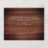 Budget 素朴 3 Photo Baby Shower誕生 (裏面)