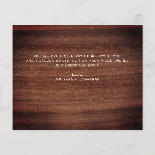 Budget 素朴 3 Photo Baby Shower誕生 (裏面)