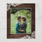 Budget 素朴 Script Lights & Lace Photo結婚's (裏面)