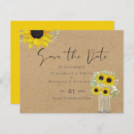 BUDGET 素朴 Sunflowers結婚の救日付