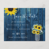 BUDGET 素朴 Sunflowers結婚の救日付 (正面)