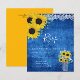 BUDGET 素朴 Sunflowers RSVP結婚's
