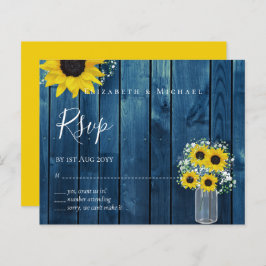 BUDGET 素朴 Sunflowers RSVP結婚's