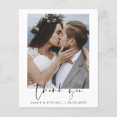 Budget 結婚's Thank You Photo (正面)