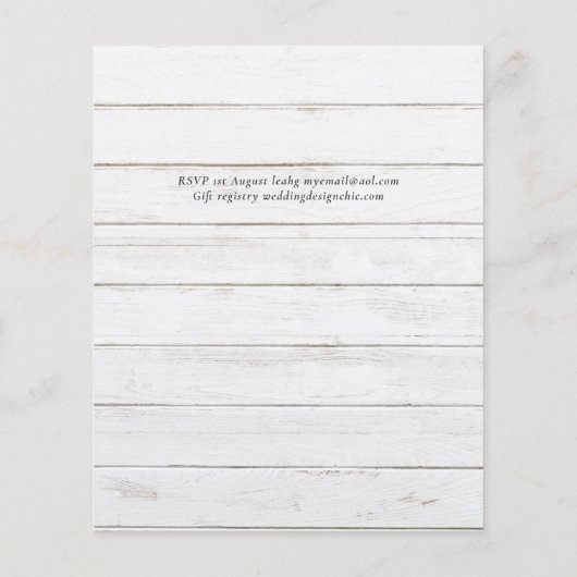 BUDGET 航海の Ships Wheel結婚の (裏面)