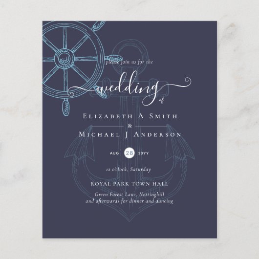 BUDGET 航海の Ships Wheel結婚の (正面)