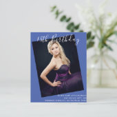 BUDGET 18誕生日写真招待状発表 (スタンド正面)