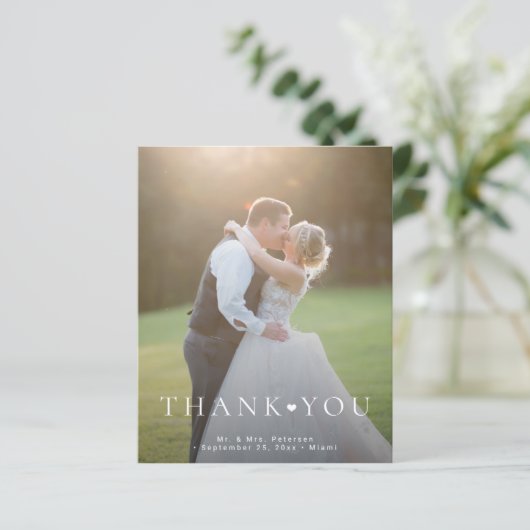 Budget 2フォトモダンタイポグラフィ結婚のユ感謝していーザ (スタンド正面)